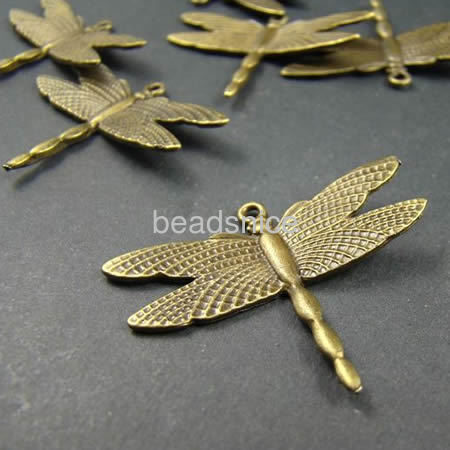 Brass Filigree Pendant(handmade),Nickel-Free,Lead-Safe,
